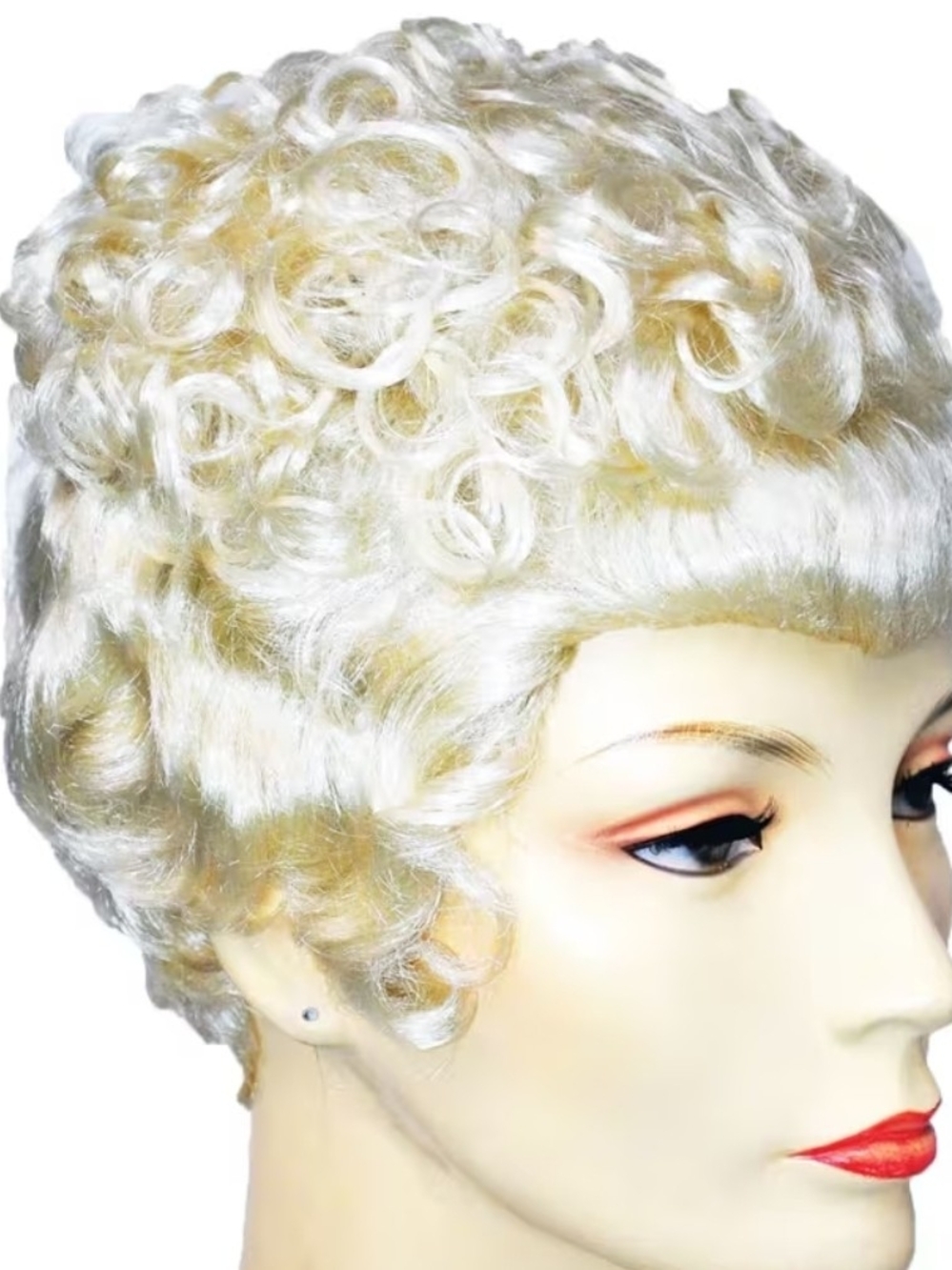 Curly Fingerwave Wig